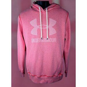 Under Armour Womens Loose Fit Hoodie Medium Soft Pink